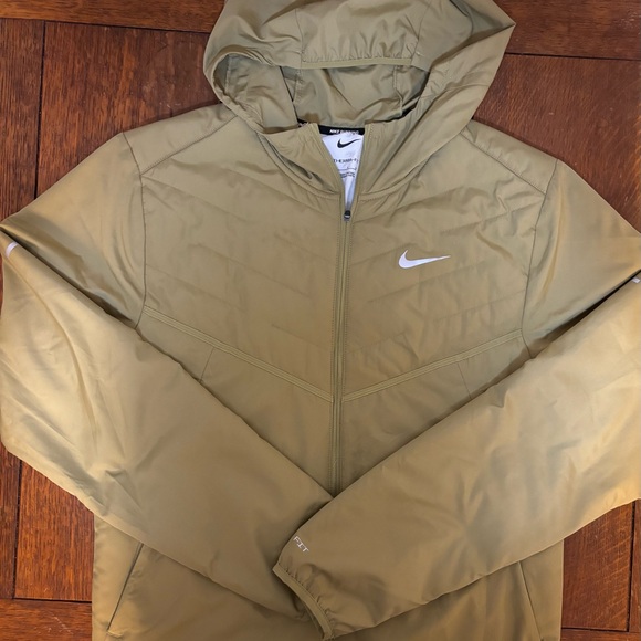 NIKE Men’s Therma-Fit Repel Full Zip Hooded Running Jacket